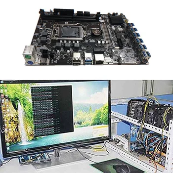 B250C Ťažba Doska s G3900 CPU+1XDDR4 8G 2133Mhz RAM+SATA Kábel 12XPCIE na USB3.0 Kartu Rada pre BTC
