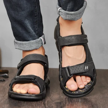Flops sandles zomerschoenen para muž deportivas obuvi sandale topánky zapatos ete pracovať červená flip bežné 2019 oka pre homme mens
