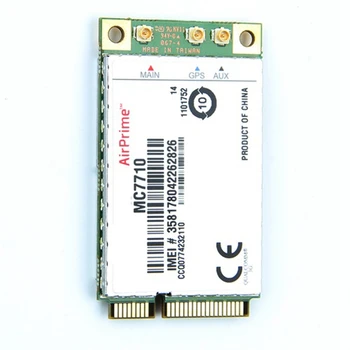 Odomknutý Bezdrôtový MC7710 4G LTE/HSPA+ 4G 3G Modul WWAN Mini PCI-E Karty WCDMA EDGE / GPRS /LTE 800/900/2100MHz