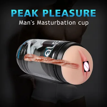 Muž Masturbators pre Mužov Vagíny, Vákuové Pocket Pussy Vaginator Vytrvalostné Cvičenie Masturbácia, Sexuálne Hračky pre Mužov Masturb Pohár