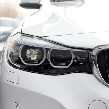 1 Pár pre-BMW Radu 3 GT F34 LCI 2016-2020 Auto Svetlometov Kryt Objektívu Transparentné Tienidlo Shell Sklo Vľavo+Vpravo