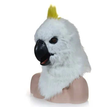 Papagáj pohybujúce sa ústa maska s mover úst maska veľkoobchod dizajn OEM ODM výroby výrobné strany Halloween vonkajšie dovolenku
