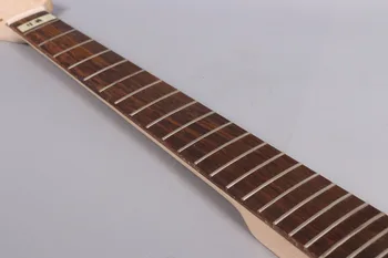Majú 8,5 mm ladenie kolíkov Nedokončené elektrické gitary, krk Mahagón ružové drevo hmatníkom ST model 1pcs